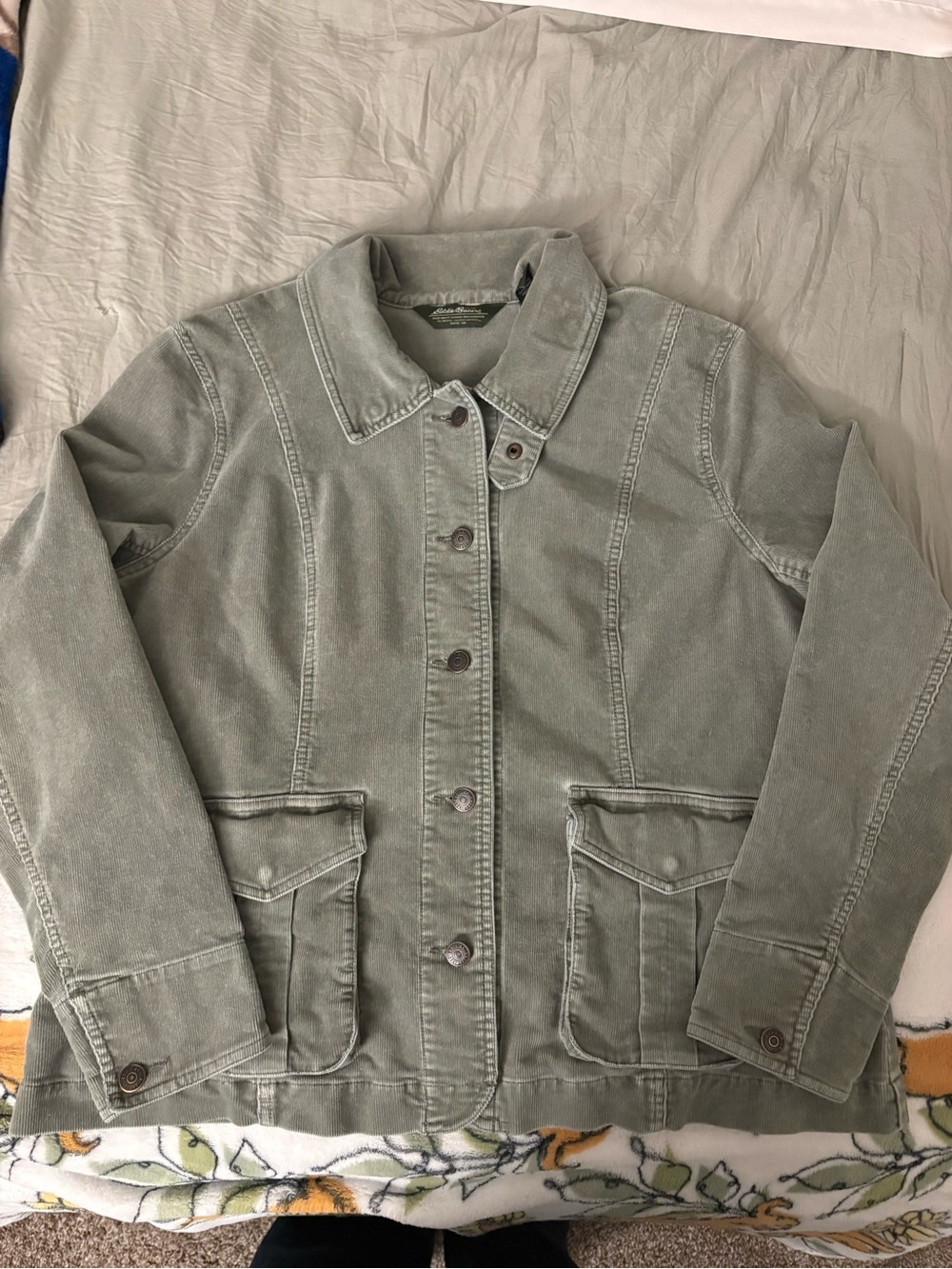 Eddie Bauer Olive Green Women's Utility Jacket